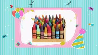 蜡笔制作视频,从原料到成品